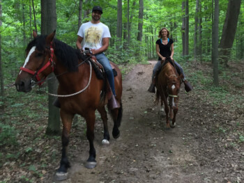Romantic ride Horseback Trail Ride